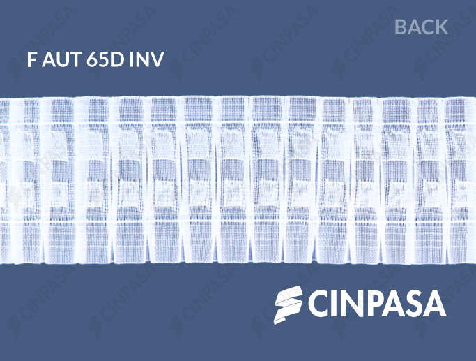  Transparent automatic pencil pleat tape 